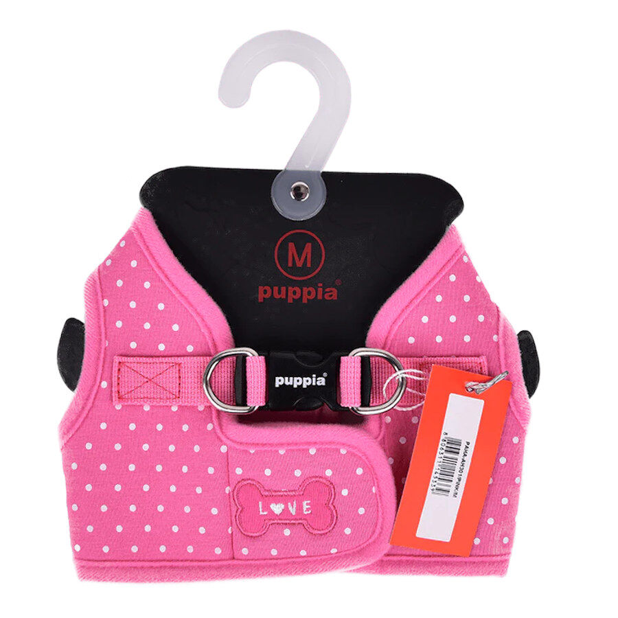 Puppia Dotty Chaleco Rosa arn&eacute;s para perros, , large Imagen numero 1